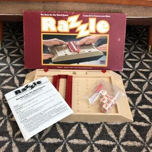 80's "Razzle" Boardgame - 2 players - 80's Board Game - Razzle Game - 8 to adult